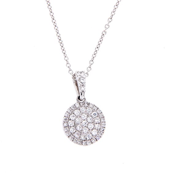 Collana Golay Donna CERCHIO DI LUCE in Oro bianco Diamante 0.26 Ct GKT105012 0.26 G VS - GKT105012 0.26 G VS